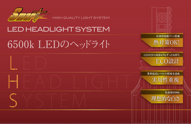 LED HEADLIGHT@SYSTEMiH4HL) ʐ^