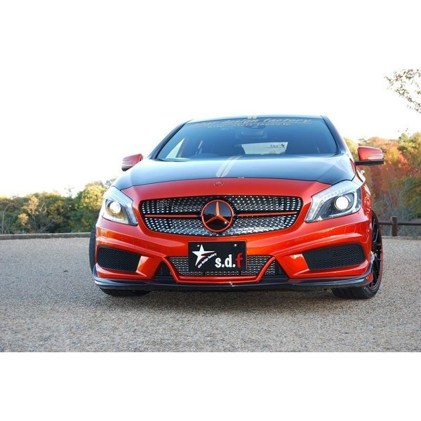 s.d.f star design factoryА A-Class W176pCarbon Hybrid Front lip spo@摜03