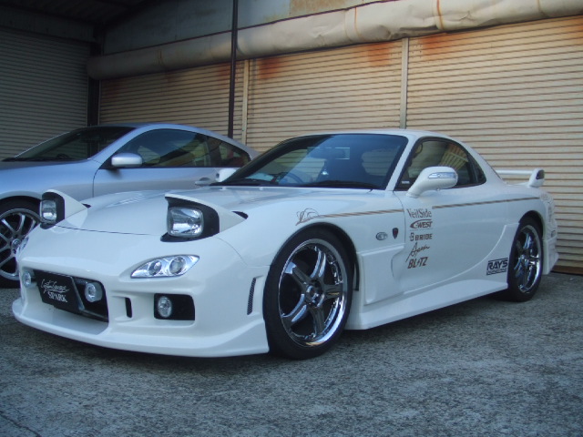 Rx 7 ｴｱﾛ取付