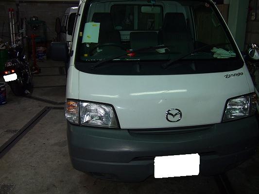 車体左中央割れ