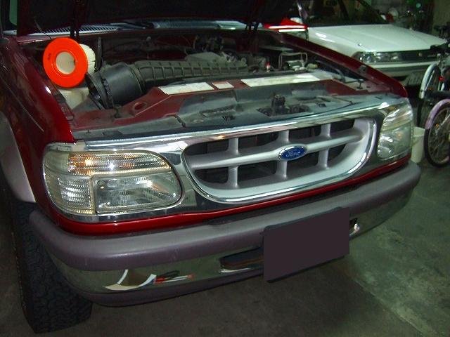 車両前面から