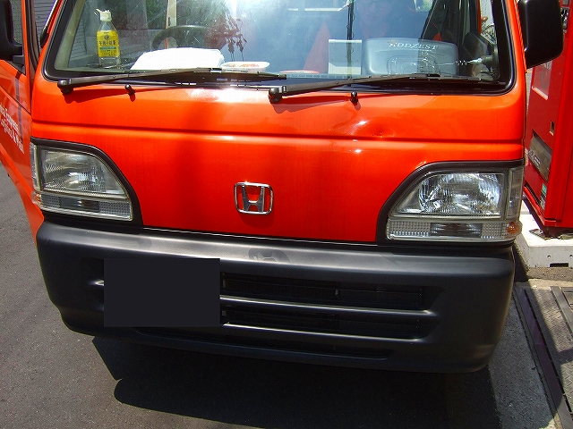 車両前面です。