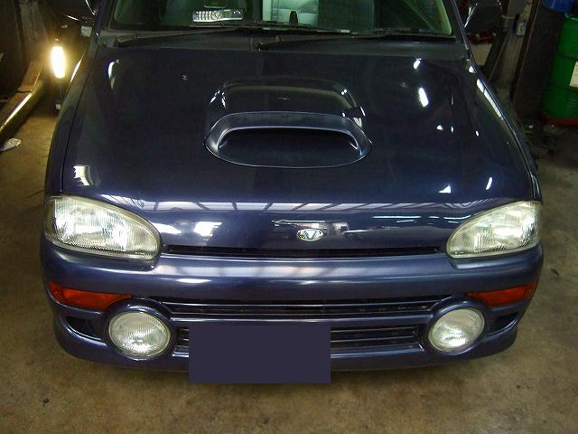 車両前面から