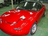ここから先はお客様がご自分で組み付けるとの事です。 お車を見て感動してくれました。