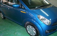 完成です。 綺麗に仕上がりましたね。 なかなかかわいらしいお車ですね。