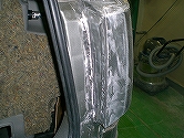 大分もとの形に戻ってきました。 細かい所はパテで作っていきます。