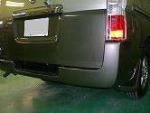 完成しました。 こちらのお車もかなりきれいでした。 ツートンのキャラバンもなかなかカッコいいですね。