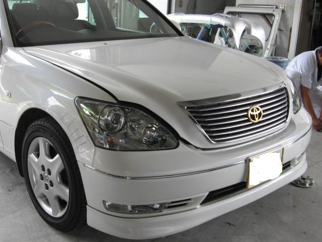 トヨタ セルシオ 最終型 板金塗装修理 トヨタ セルシオ 最終型 板金塗装修理 最終型のセルシ