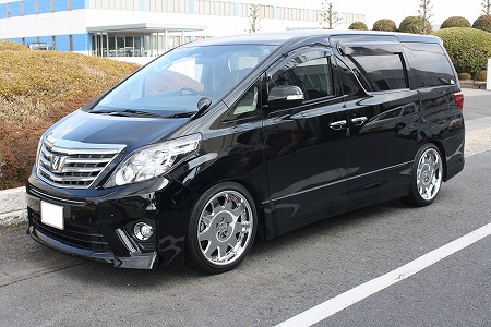 アルファード20 田中様 アミスタッド クラウド ２０インチ