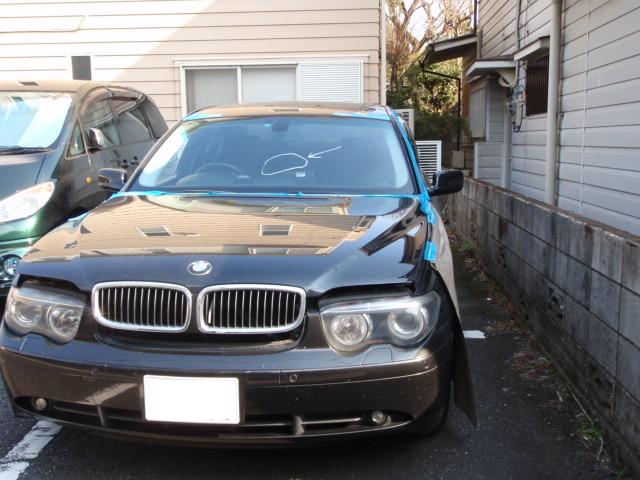 BMW 7シリーズ ガラス交換