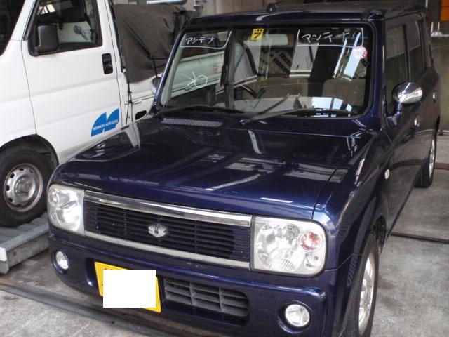 ラパン フロントガラス交換