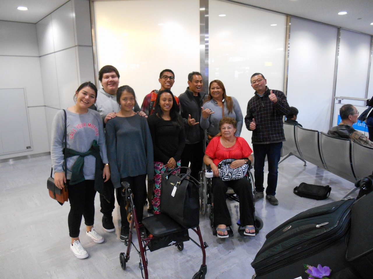 Family who came from HAWAI I