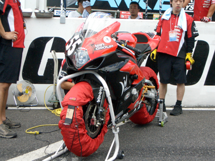 NO.55 WIN SUZUKI WITH VAN RACING TEAM