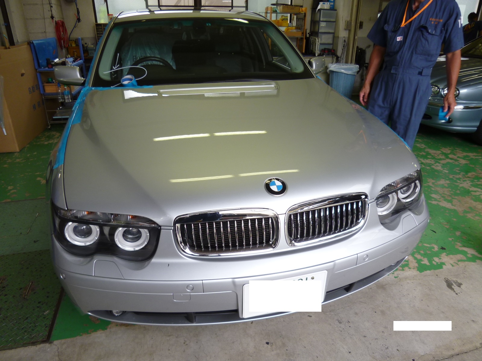 BMW(7)ガラス交換