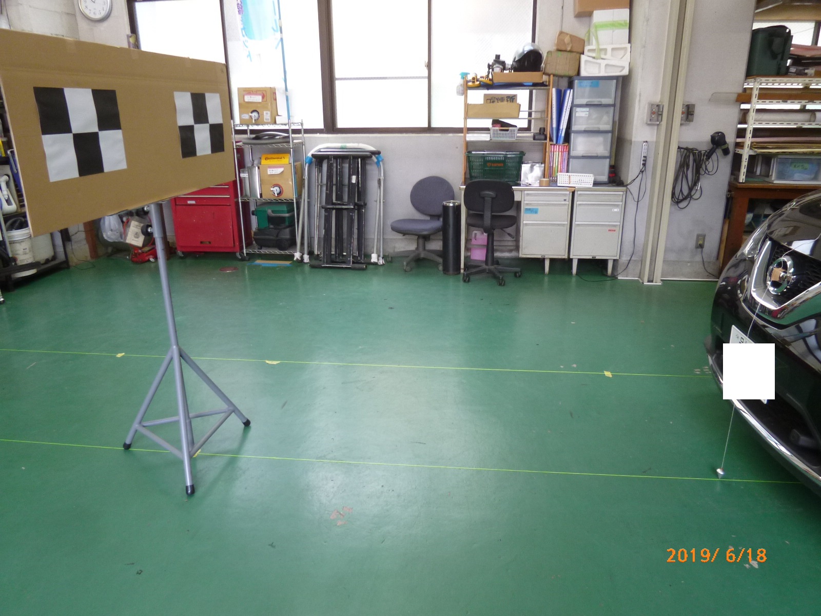 衝突防止カメラの検査