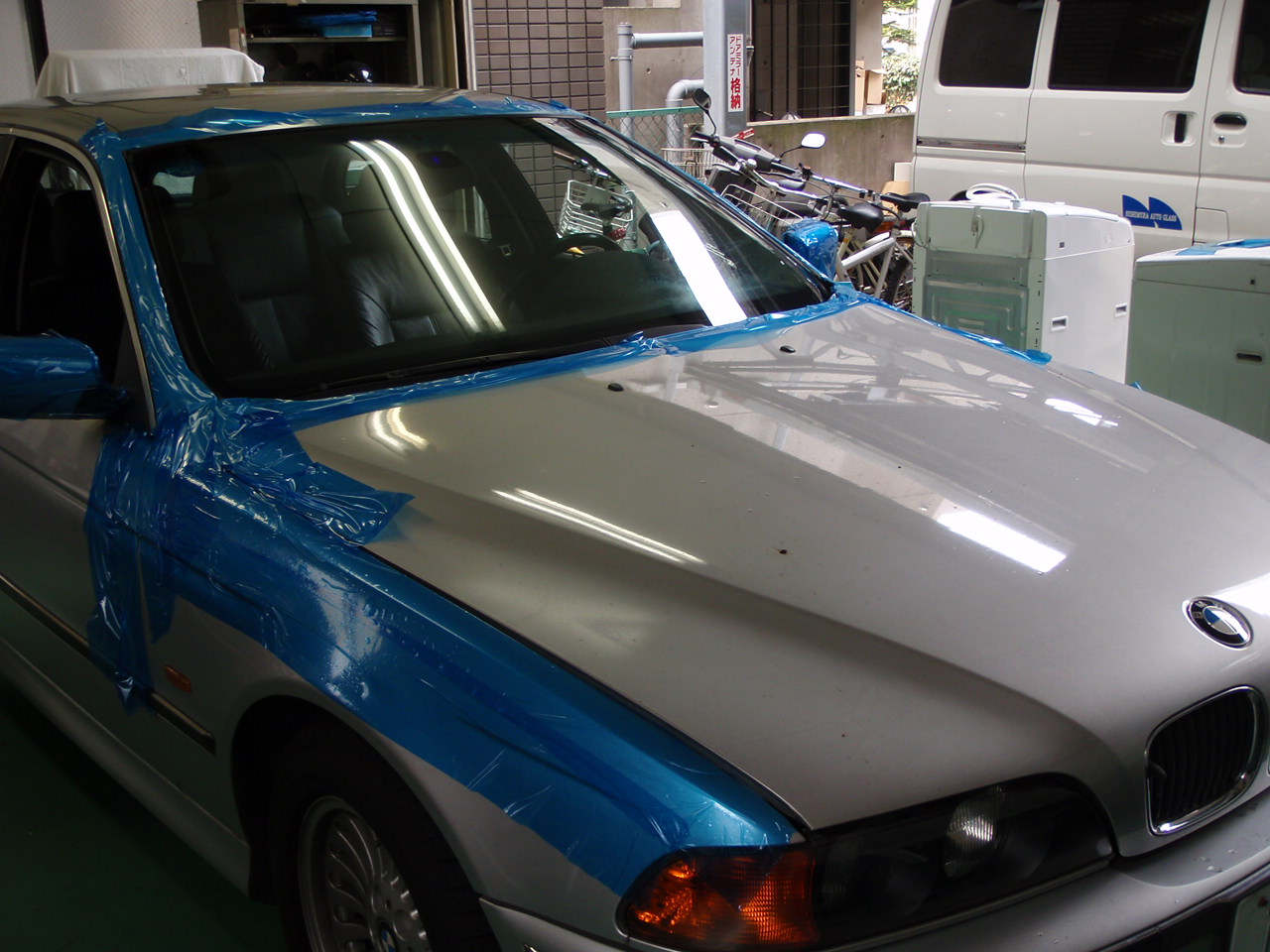 BMWモールの交換