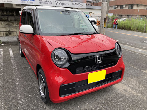 ホンダ、N-ONEにパナソニック、CN-F1D9Dを販売取付しました。
