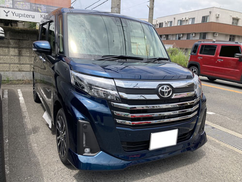 トヨタ、ルーミーにパナソニック、CN-RA07WDを販売取付しました。