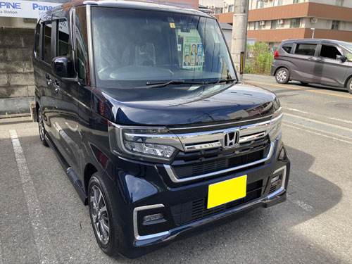 ホンダ、NBOXにケンウッド、MDV-S708Lを販売取付しました。